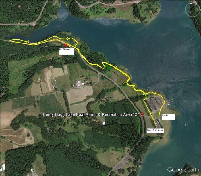 XTERRA PORTLAND  Sprint Run Course (3.1 Miles)
